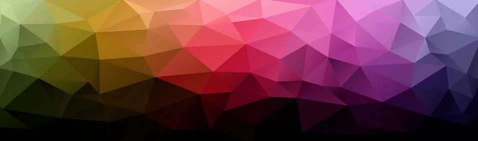 Abstract multicolored polygon, low polygon background. Transfusion of color.  Иллюстрация