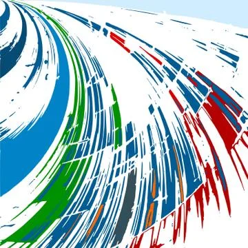 Abstract multicolored radiant background texture Stock Illustration