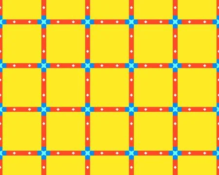 Abstract multicolored Seamless Pattern Illustration Background Texture In Geomet Foto stock