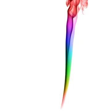Abstract multicolored smoke Stock Photos