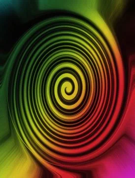 Abstract Multicolored Sphere Loop Stock Photos