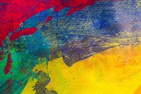 Abstract multicolored timeless background brush oil art character Stock Photos