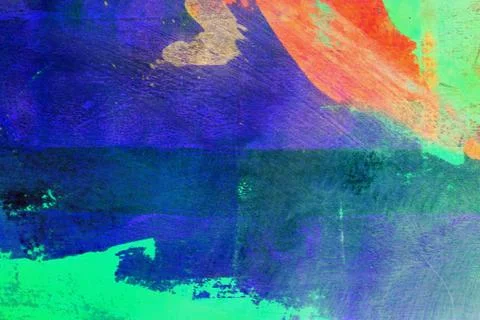 Abstract multicolored timeless background brush oil art character Stock Photos