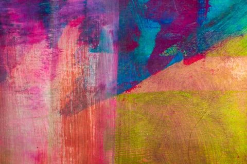 Abstract multicolored timeless background brush oil art character Stock Photos