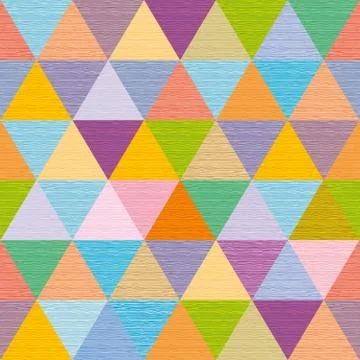 Abstract multicolored triangles decorative, background, illustration Stock Illustration
