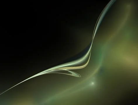 Abstract multicolored wave on dark background イラスト素材