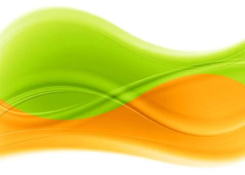 Abstract multicolored waves background. Vector design eps 10 Abstract mult... 写真素材