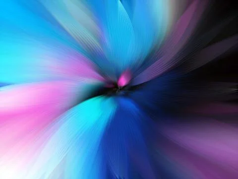 Abstract multicolored zoom effect background. Digitally generated image. Ra.. Stock Photos