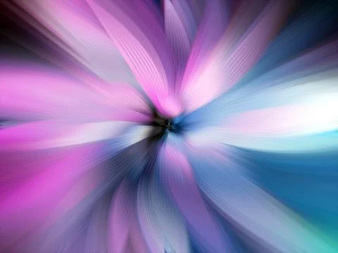 Abstract multicolored zoom effect background. Digitally generated image. Ra.. Stock Photos