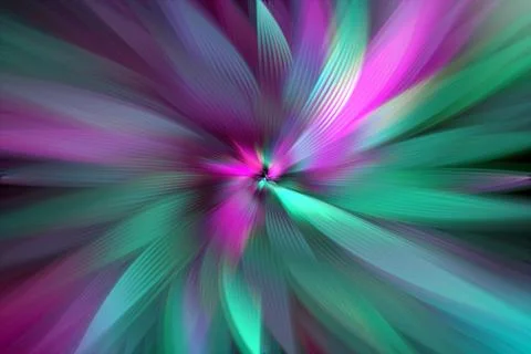 Abstract multicolored zoom effect background. Digitally generated image. Ra.. Stock Photos