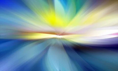 Abstract multicolored zoom effect background. Digitally generated image. Ra.. Stock Photos