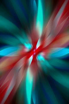 Abstract multicolored zoom effect background. Digitally generated image. Ra.. Stock Photos