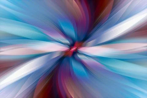 Abstract multicolored zoom effect background. Digitally generated image. Ra.. Stock Photos
