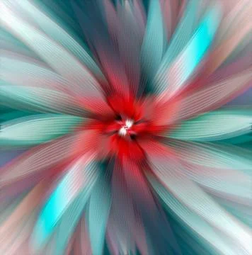 Abstract multicolored zoom effect background. Digitally generated image. Ra.. Stock Photos