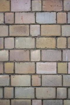 Abstract multicolour brick wall texture for the background. Textured background Stock Photos