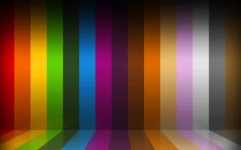 Abstract Multicolour line gradient design Stock Illustration