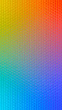 Abstract multicoloured Hexagonal pattern for mobile devices Stock Photos