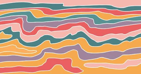 Abstract multilayer background vector illustration for web Stock Illustration