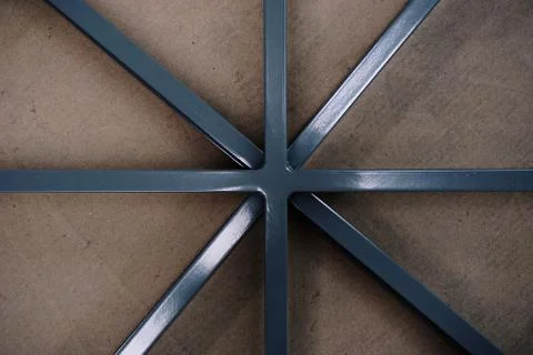 Abstract of multiple and stack metal cross Stock Photos