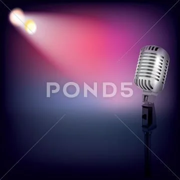 Abstract music background Stock Illustration
