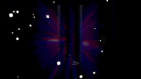Abstract music background. Shining space disk. Stock Footage 139405228