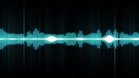 Abstract Music Digital Equalizer Background Stock Footage 138883366