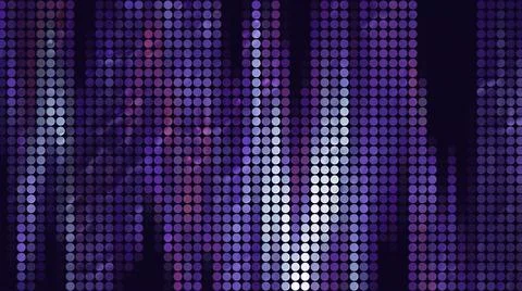 Abstract music equalizer background loop animation. Motion. Music or sound wave Illustrazione stock