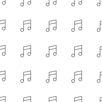Abstract music notes seamless pattern background vector illustration for your 스톡 일러스트