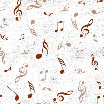 Abstract music seamless pattern background vector illustration for your desig Stockillustratie