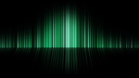 Abstract Music Vibration Sound Waveform, Visualizing The Sound Waves Stock Footage 337619441