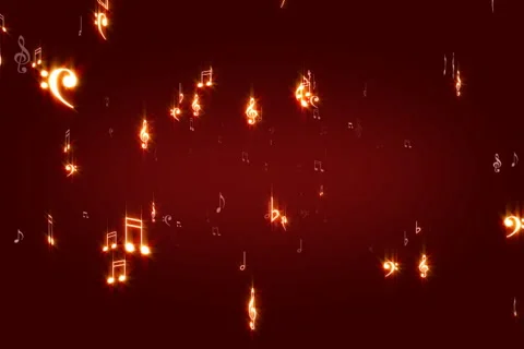 Abstract musical background Stock Footage 1077685