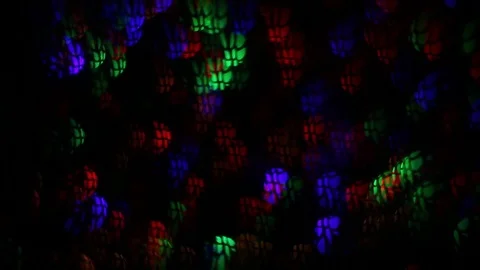 Abstract mystery background of blinking lights with complex web pattern Stock Footage 72606223