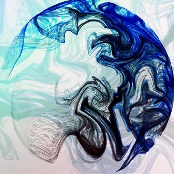 Abstract mystic background Stock Illustration