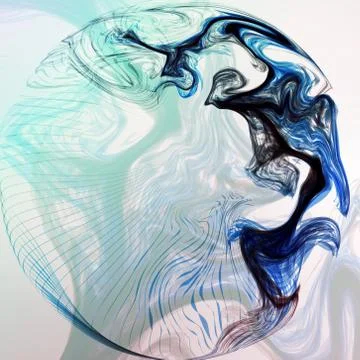 Abstract mystic background Stock Illustration