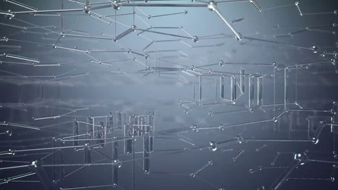 Abstract Nanotech Background Stock Footage 81645419