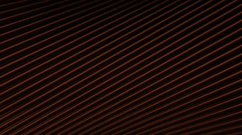 Abstract narrow long red lines on a black background, seamless loop. Motion Stock Illustration