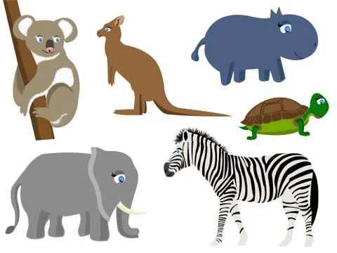 Abstract natural animal pattern Stock Illustration