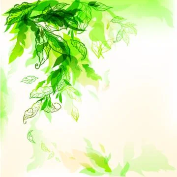 Abstract natural background Stock Illustration