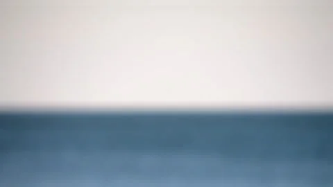 Abstract natural blurred background Blurred blue sea and white sky during day Stock Footage 267322346