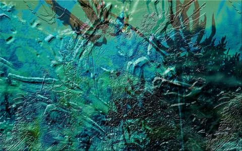 Abstract natural element texture with soft blur and subtle grain, creating .. Foto stock