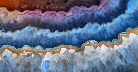Abstract natural pattern. stone agate texture background. Stock Photos