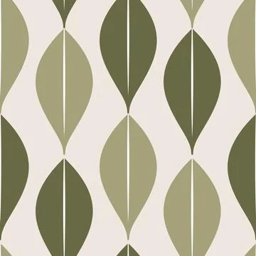 Abstract Natural Seamless Leaves Pattern Background. Vector Illustration EPS1 Stock Illustration