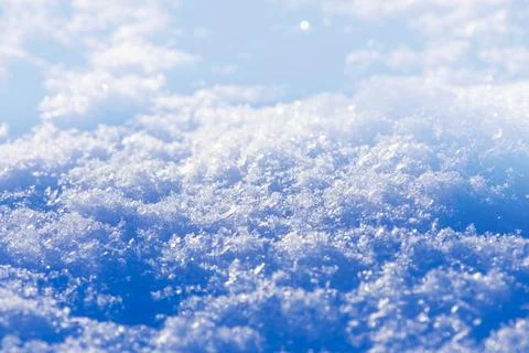 Abstract natural winter background top view with copy space. Stock Photos