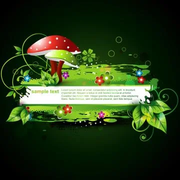 Abstract nature background Stock Illustration