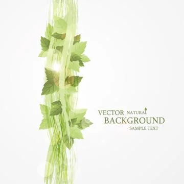 Abstract nature background Stock Illustration