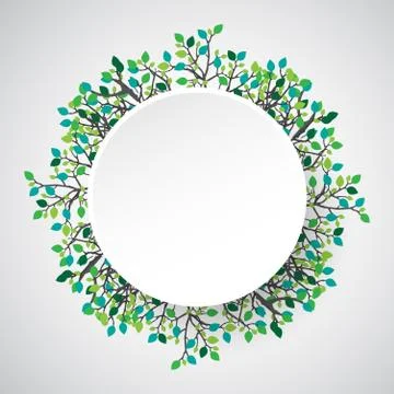 Abstract nature background. Stock Illustration