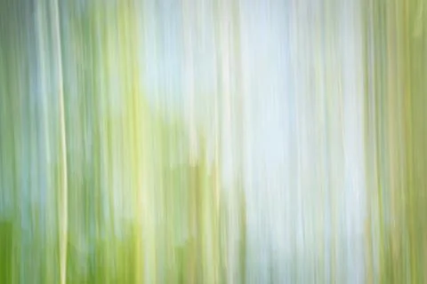 Abstract nature blur using intentional camera movement Stock Photos