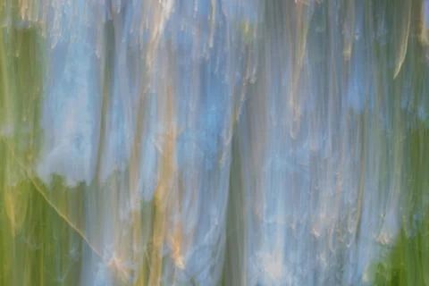 Abstract nature blur using intentional camera movement Stock Photos