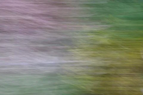 Abstract nature blur using intentional camera movement Stock Photos