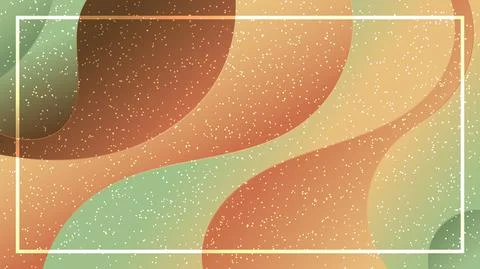 Abstract nature color background dynamic waves pattern and dotted grain sprea 스톡 일러스트